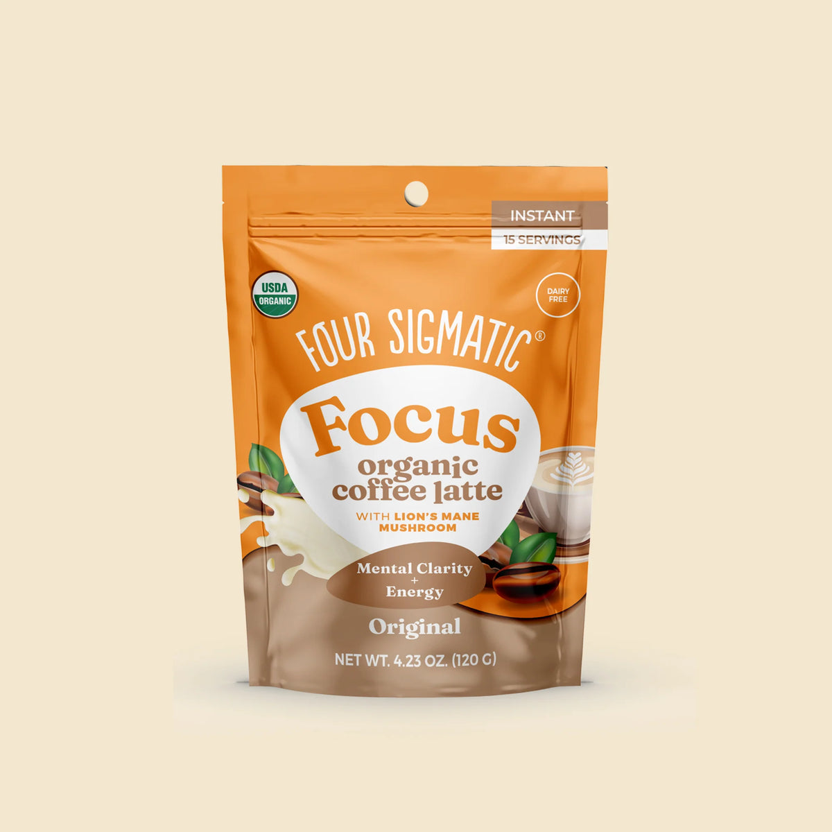 Focus Organic Coffee Latte - Original